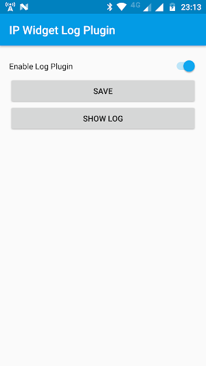 IP Widget Log Plugin Screenshot 1