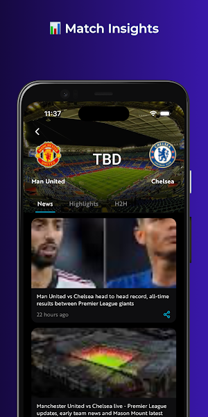 Live Scores - Sports App Screenshot 3