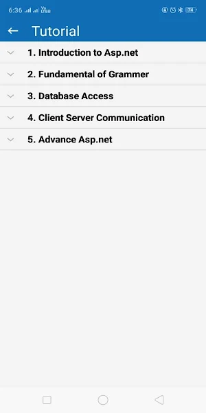 ASP.Net  Programming - 2019 Screenshot 2