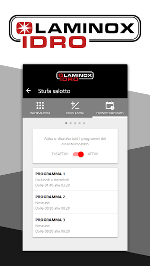 LAMINOX REMOTE CONTROL 2.0 Screenshot 2