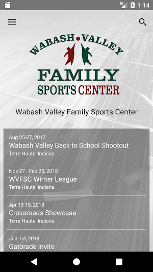 Wabash Valley Family Sportscenter Screenshot 0