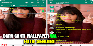 Cara Ubah Wallpaper WA Foto MU Screenshot 0