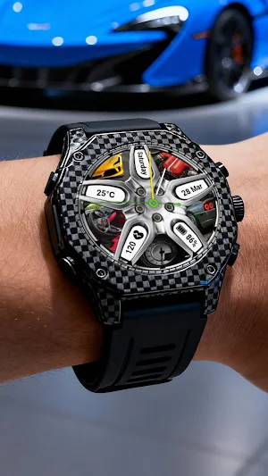 Magz Sporty: Car Wheel Face Screenshot 2