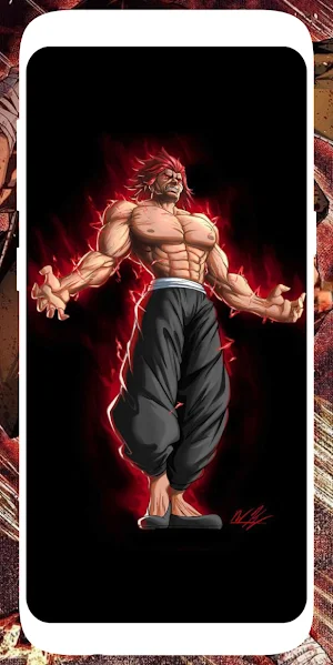 Yujiro Hanma Wallpaper 4K Screenshot 2
