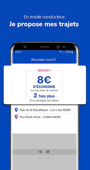 Citygo, covoiturage urbain au quotidien Screenshot 1