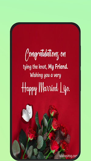 wedding wishes for a friend Screenshot 2