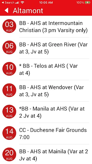 Altamont High School Screenshot 1