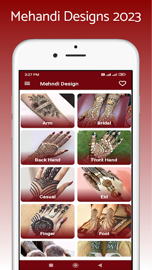 Mehndi Design offline 2023 HD Screenshot 1