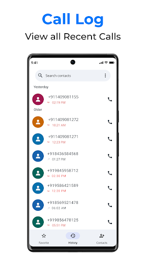 Contacts Screenshot 0