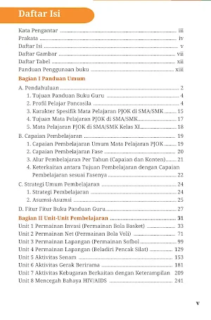 Buku PJOK SMA Kelas 11 Merdeka Screenshot 1