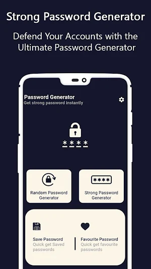 Strong Password Generator Screenshot 0