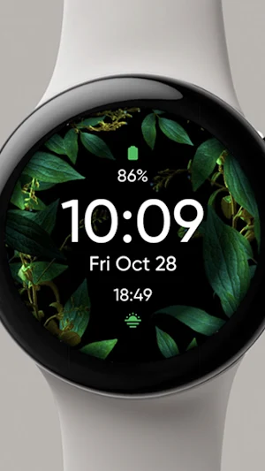 Botanical Watch Face Screenshot 3