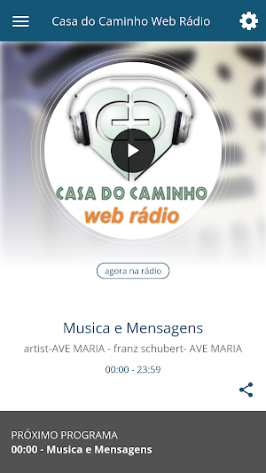 Casa do Caminho Web Rádio Screenshot 0
