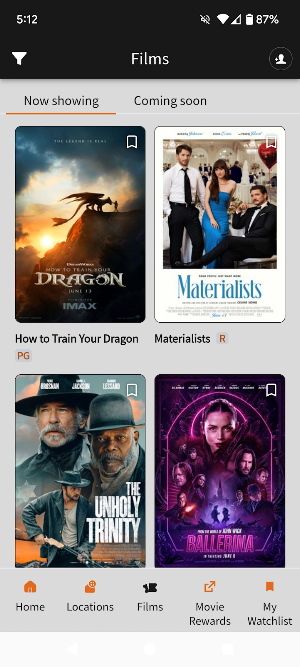 Cinema West Theaters Screenshot 1