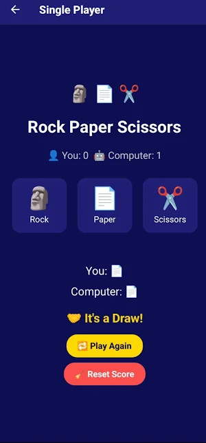 Rock Paper Scissors Screenshot 2