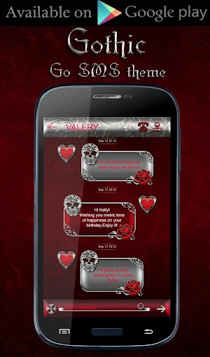 Gothic Clock Widget Collection Screenshot 3