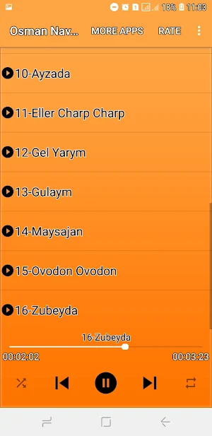 Osman Navruzov - Qo'shiqlar Screenshot 2