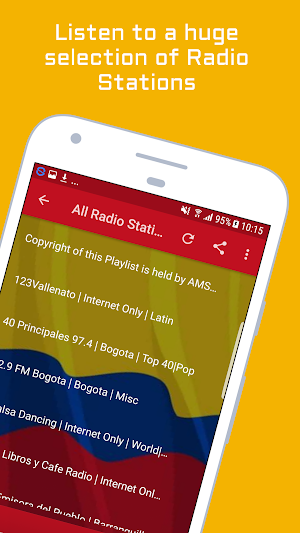 Colombia Radio Music & News Screenshot 1