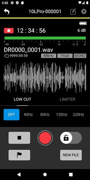 TASCAM RECORDER CONNECT Screenshot 1