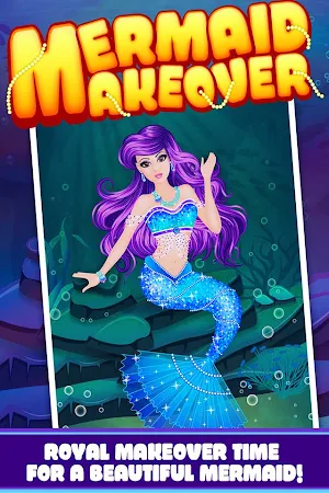Royal Mermaid Princess Beauty Salon Makeover game Screenshot 0