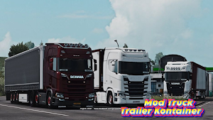 Mod Truk Trailer Kontainer Screenshot 0