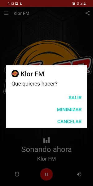 Klor FM Screenshot 2