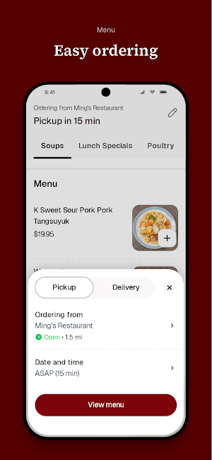 Ming's Restaurant Screenshot 2