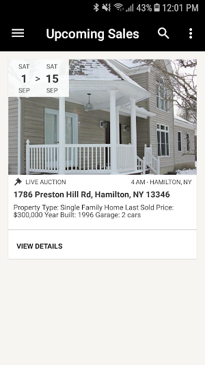 DM Simpson Auctions Screenshot 0