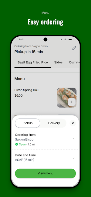 Saigon Bistro Screenshot 2