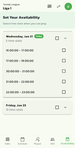 Tennis Hub Screenshot 3