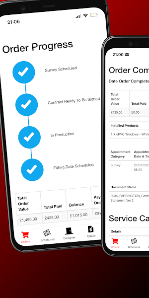 BSW Customer Portal Screenshot 1