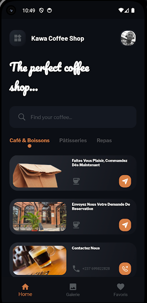 Kawa coffee Screenshot 1