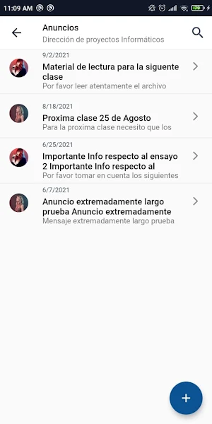 Aula Virtual ESPOL profesores Screenshot 3
