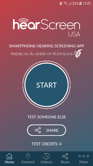hearScreen USA - Hearing Screening App Screenshot 0