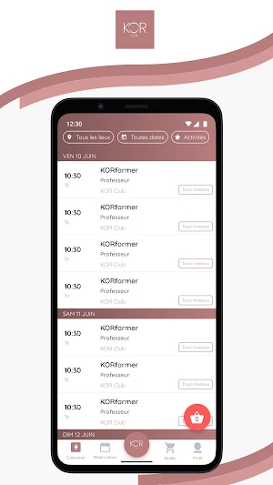 KOR Club Screenshot 1