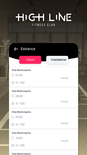Highline Fitness Screenshot 3