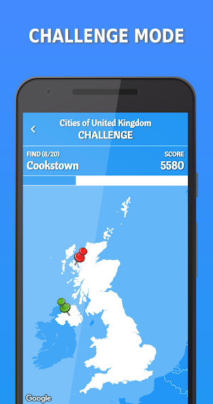 Cities of United Kingdom Screenshot 3