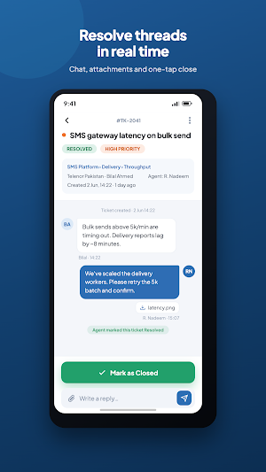 eOcean Support Screenshot 3