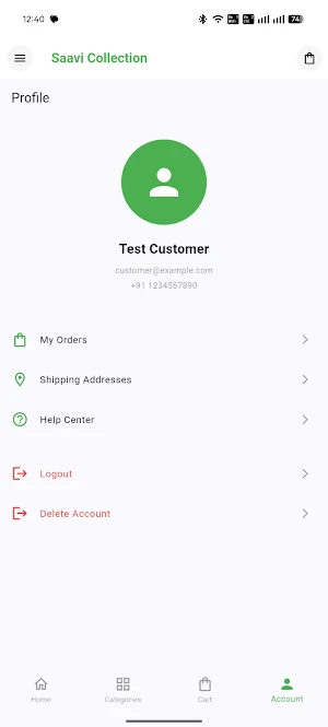 Saavi Collection Screenshot 0