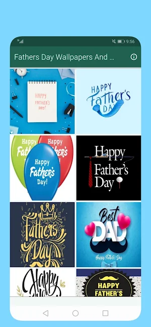 happy fathers day wallpaper Screenshot 2
