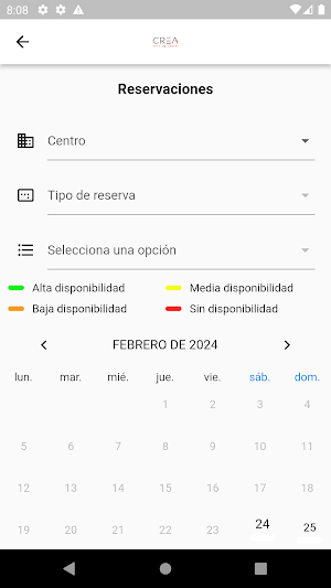 CREA WORKING SPACES Screenshot 2