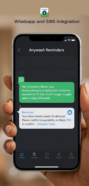 Anywash Laundry Screenshot 2