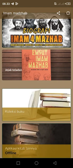 Biografi 4 imam Screenshot 0