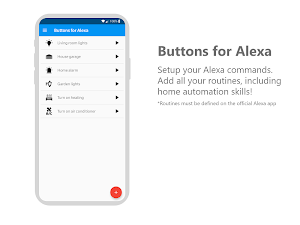 Buttons for Alexa: widgets & shortcuts Screenshot 1