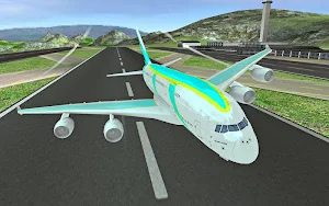 Fly Plane Flight 3D Airplane Simulator Screenshot 3