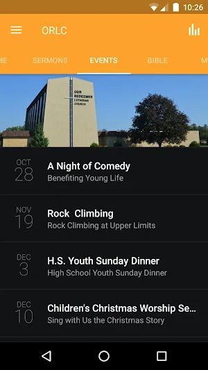 Our Redeemer Bloomington IL Screenshot 2