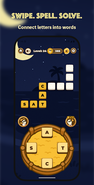 Word Connect: Alpaca Farm Screenshot 0
