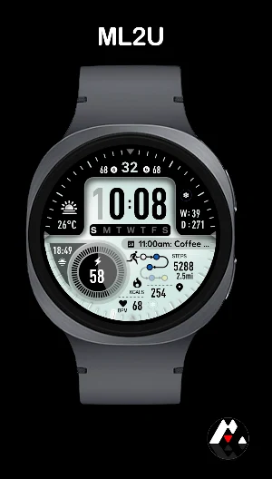 ML2U 320 Watch Face Screenshot 0