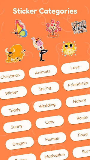 Good Bye Stickers Screenshot 0