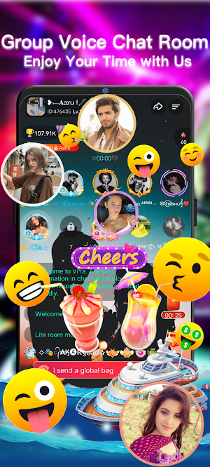 ViYa Lite - Private Voice Chat Screenshot 1
